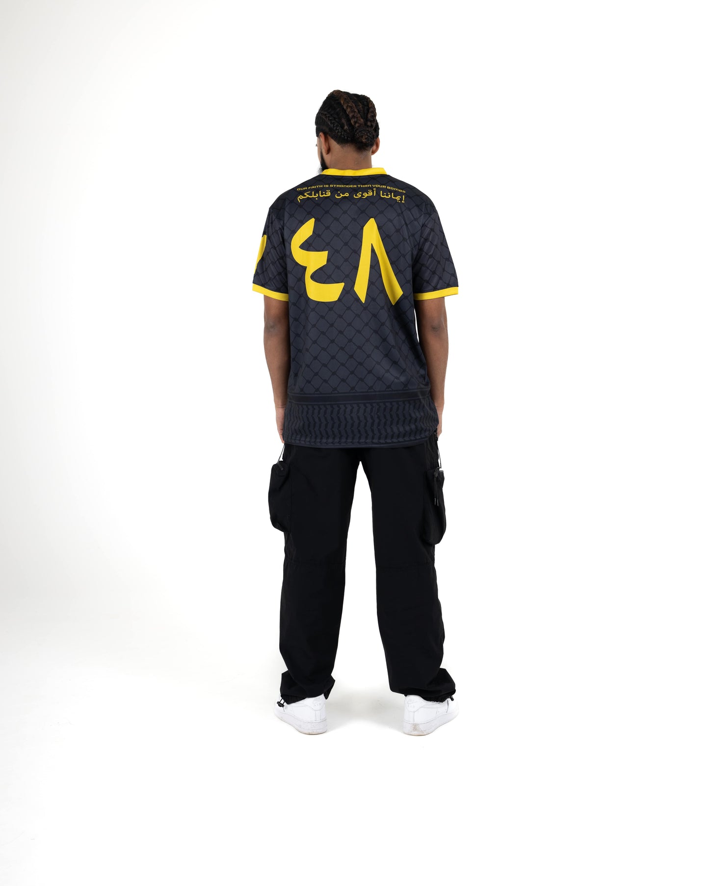 Gold Poem Football Jersey - Unisex