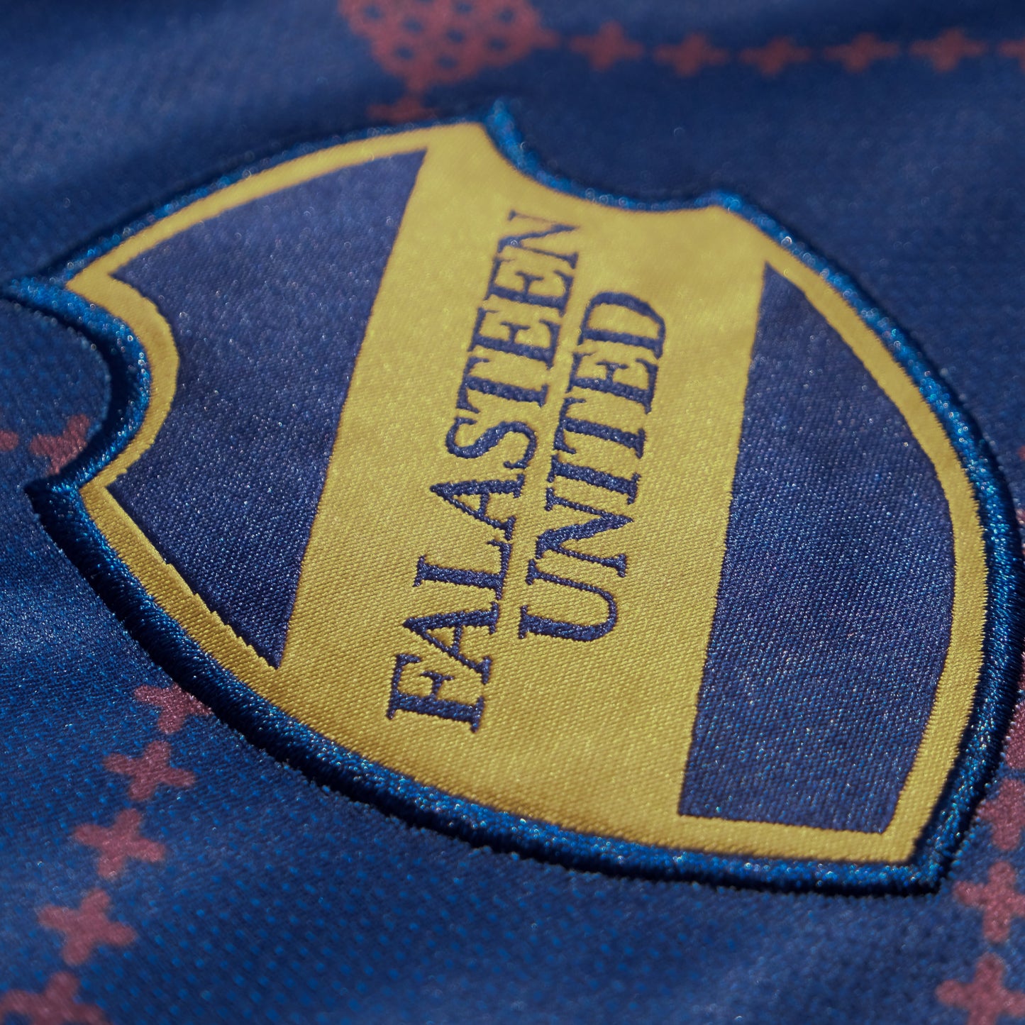 Navy Tatreez Football Jersey - Unisex