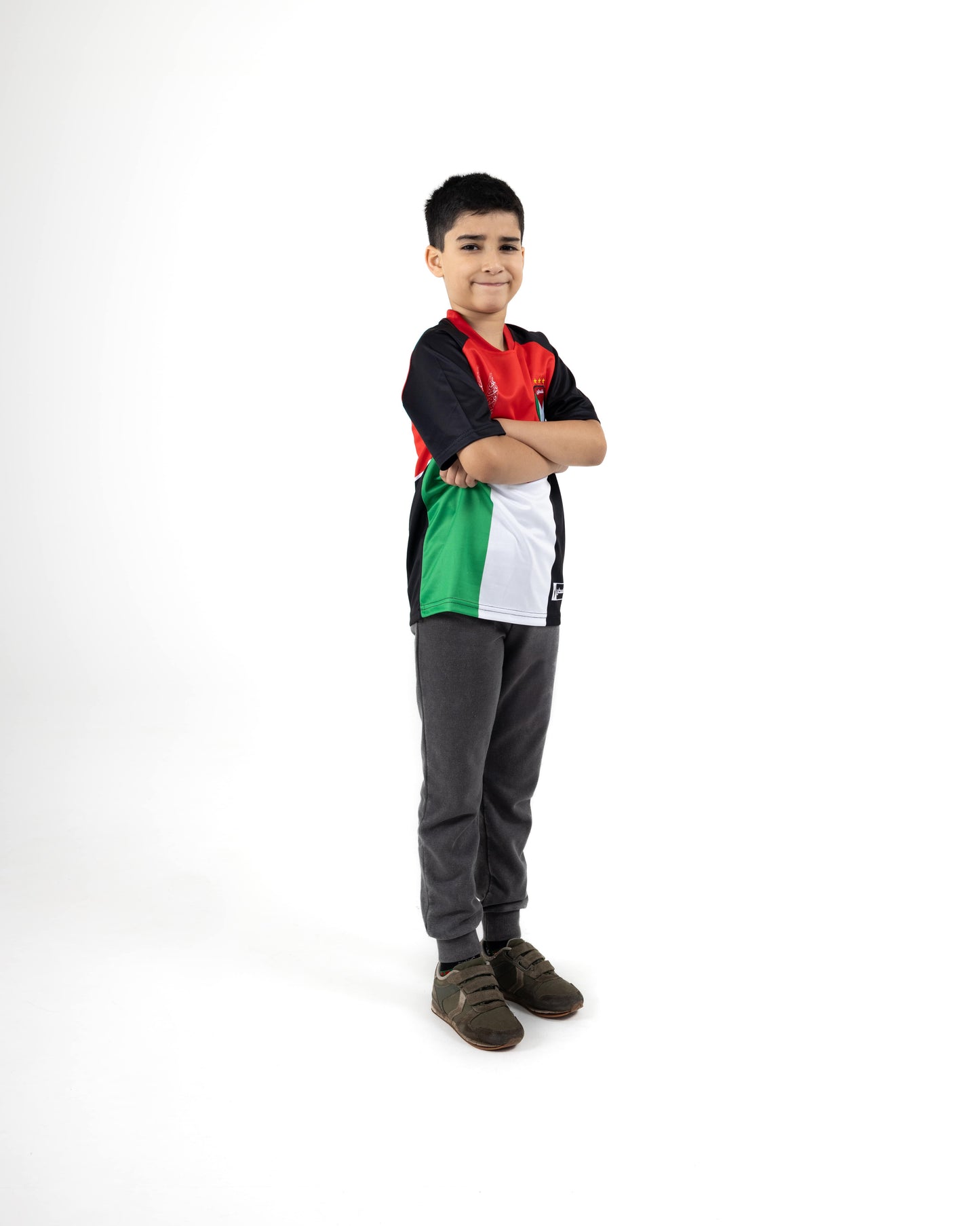 Palestine Flag Children's Football Jersey - Unisex