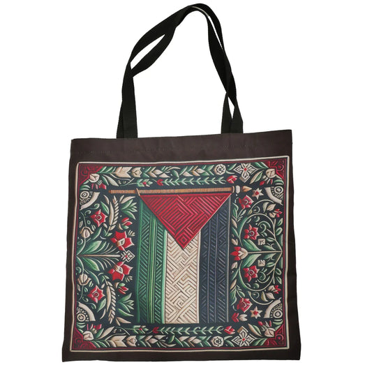 Palestine Flag Tote Bag