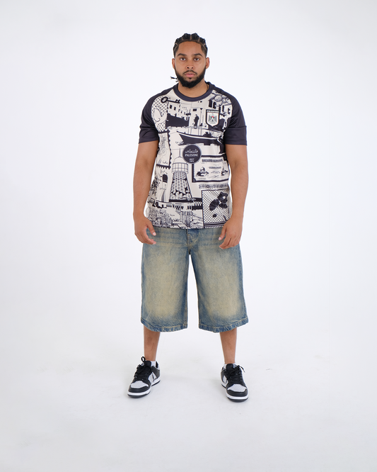 Beauty of Palestine Football Jersey - Unisex