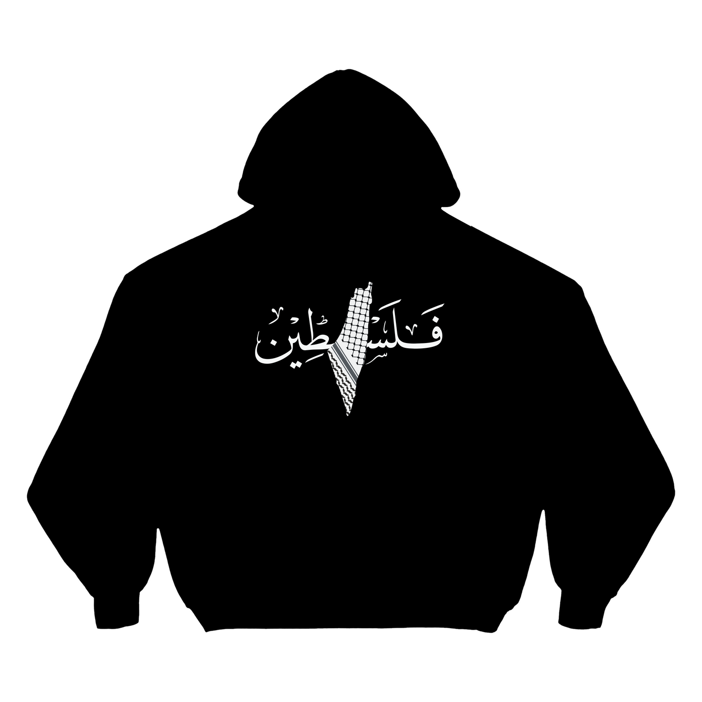 Arabic Keffiyeh Map Hoodie