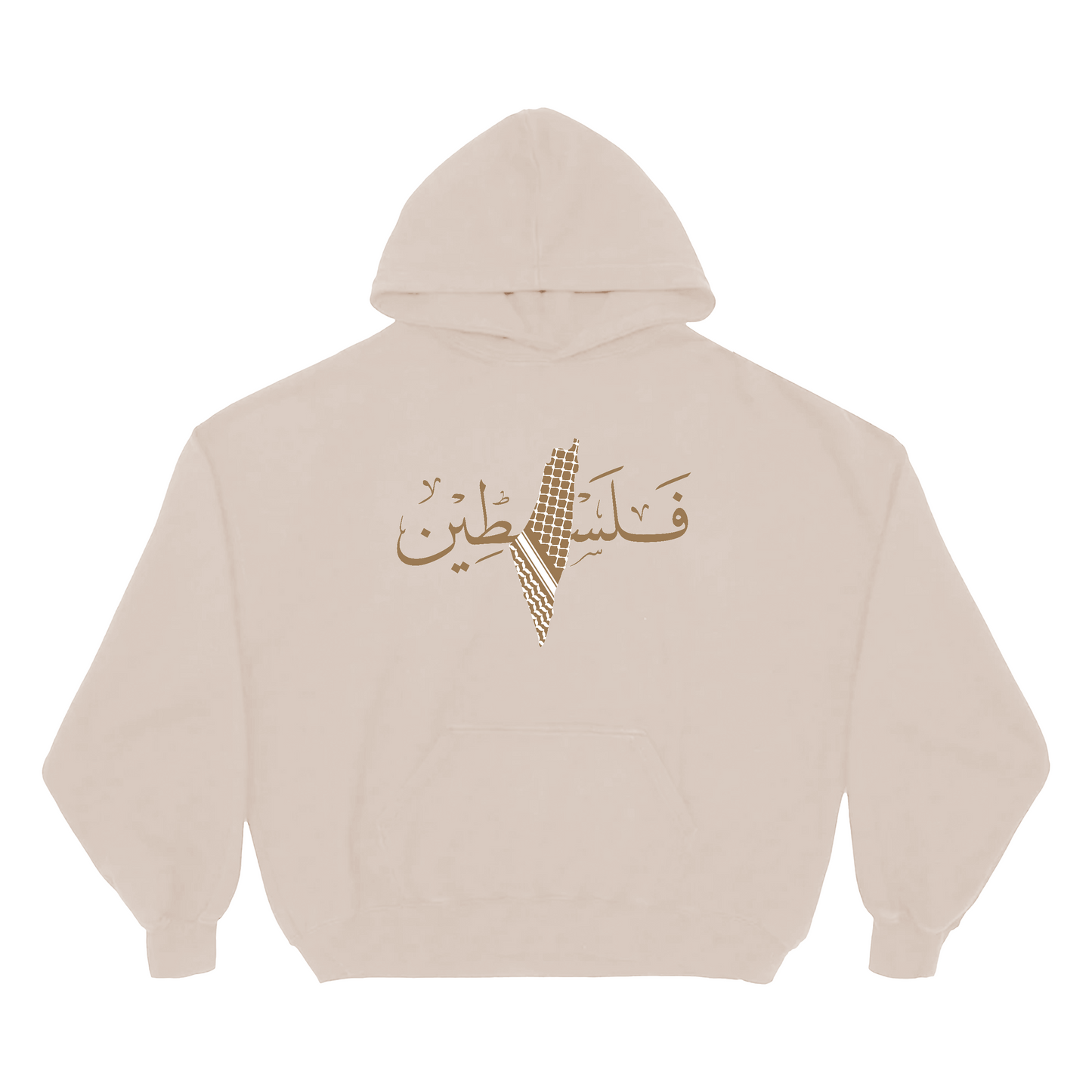 Arabic Keffiyeh Map Hoodie