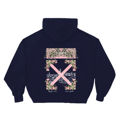 'Freedom, Patience' Double Sided Hoodie