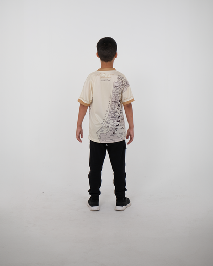 Children's Original Palestine Map Football Jersey - Unisex