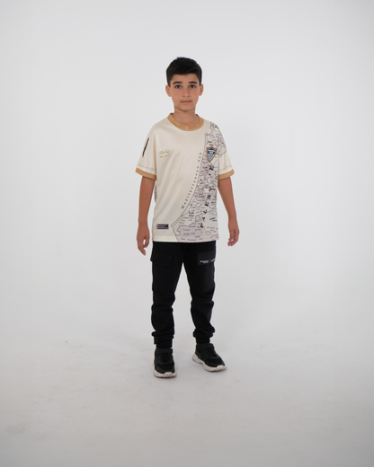 Children's Original Palestine Map Football Jersey - Unisex
